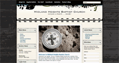 Desktop Screenshot of midlandheightsbc.org